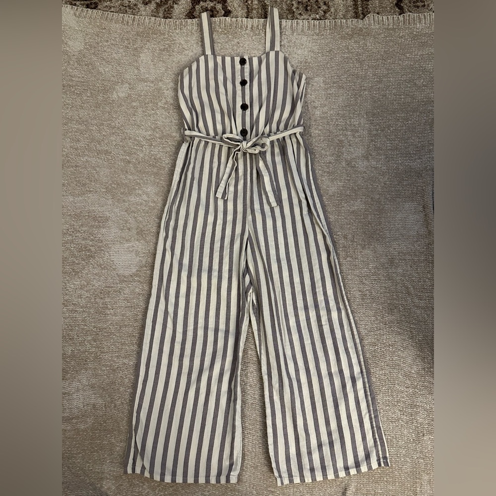 Maurices Striped Jumpsuit - Size Medium
